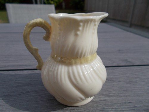 Belleek cream jug - belleek,