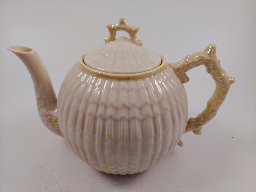 Vintage belleek limpet teapot - vintage,