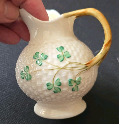 Antique belleek cream - cream, jug