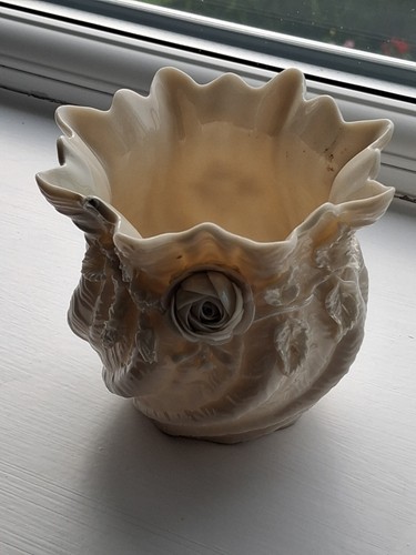 Belleek rose bowl 2nd - rose,