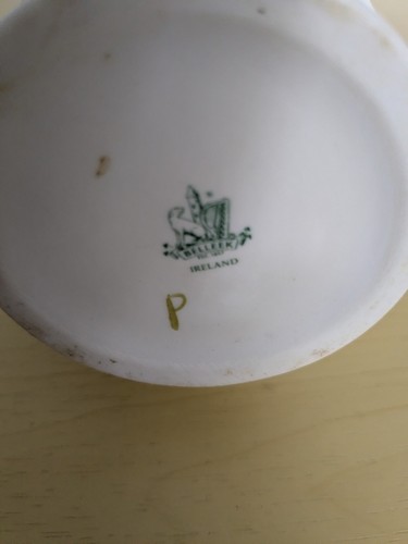 Belleek irish vase - belleek,