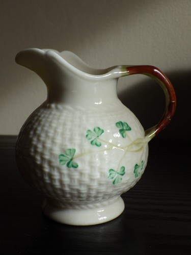 Belleek pottery irish - pottery, shamrock