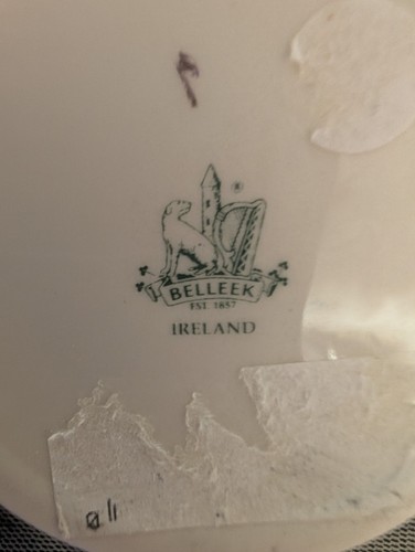 Nice little belleek - little,