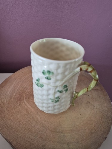 Belleek shamrock china - china, mug