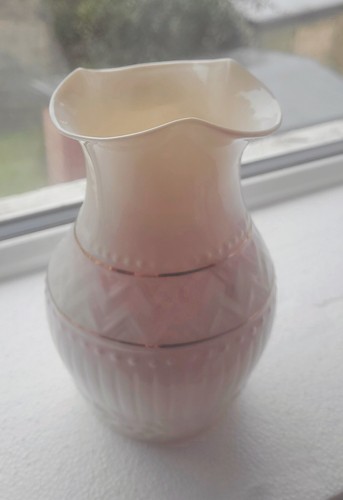 Vintage belleek colonial vase - belleek,