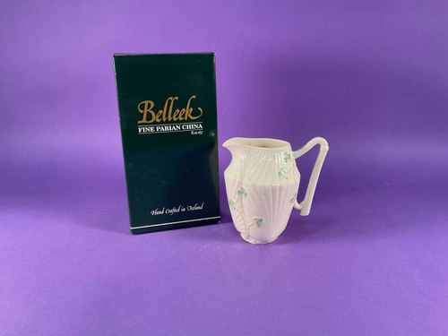 Belleek harp shamrock pitcher - harp,