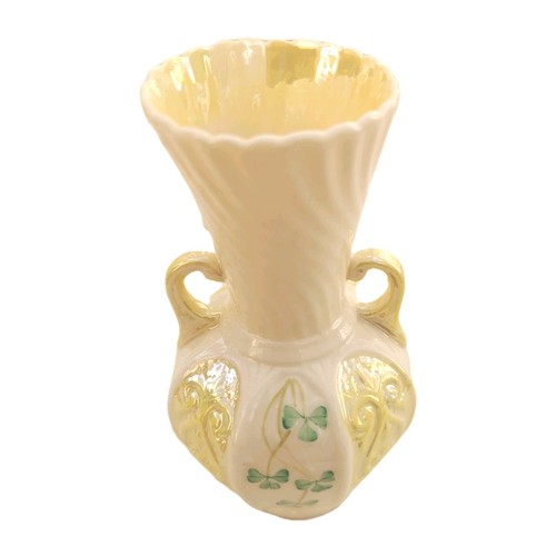 Vintage belleek shamrock twin - vintage,