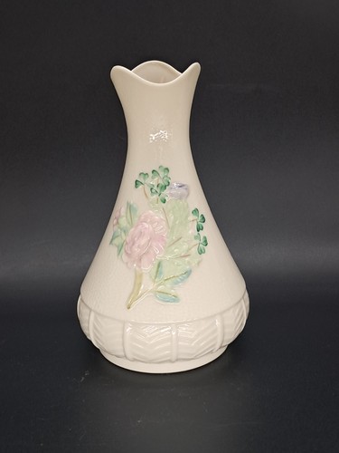 Belleek pottery porch vase - belleek,