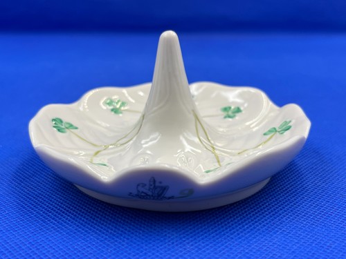 Vintage belleek pottery ring - vintage,