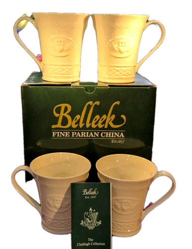 Belleek classic claddagh - claddagh, mugs