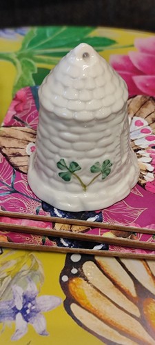 Belleek porcelain round tower - porcelain,