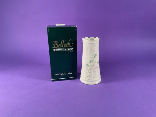 Belleek castle vase - belleek,