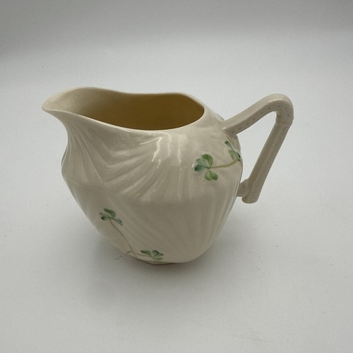 Belleek harp handle vintage - belleek,