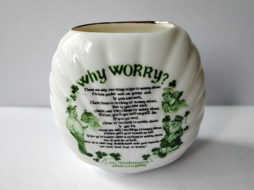 Irish themed why worry - irish, small