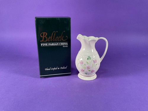 Belleek irish flax pitcher - flax,
