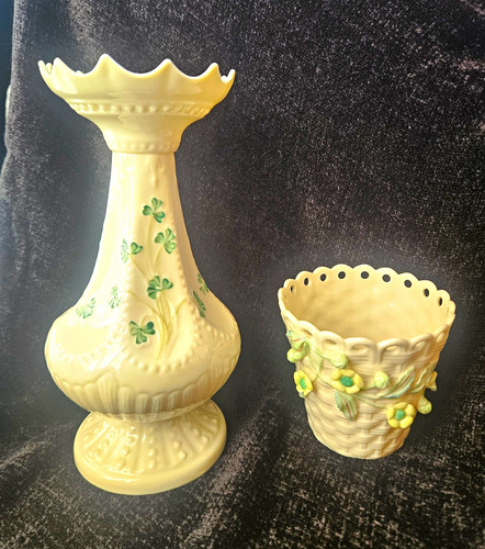 Vintage belleek porcelain - belleek,