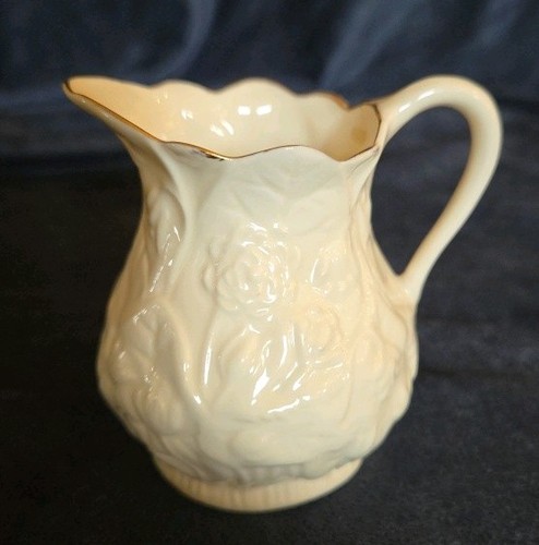 Belleek mini lotus creamer - belleek,